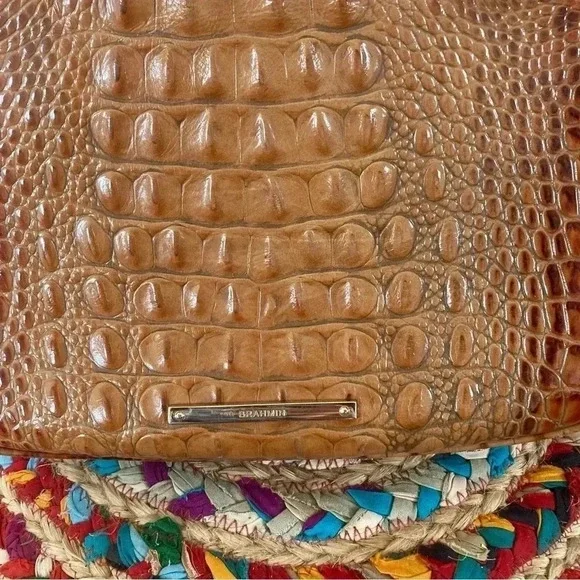 Brahmin crocodile leather shoulder bag - Picture 3 of 11